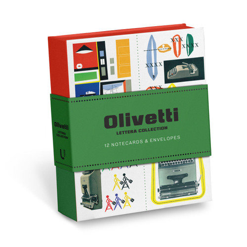 Olivetti Lettera Collection (12 Notecards and Envelopes) by Olivetti, 9781454999515
