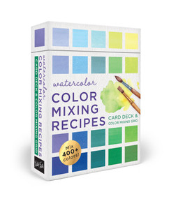 Watercolor Color Mixing Recipes (Card Deck & Color Mixing Grid: Mix 400+ Colors!) by Mr. William F. Powell, 9781577159483