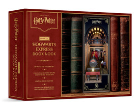 Harry Potter: Official Hogwarts Express Book Nook (With Lights!) (DIY Building Kit with Fully Molded Train Engine Car) by Adam Fairless Design & Realization, Donald Lemke, Running Press, 9798894140278