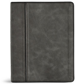 CSB Notetaking Bible, Charcoal LeatherTouch by CSB Bibles by Holman, 9798384552789