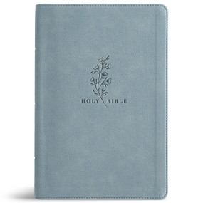 CSB Giant Print Reference Bible, Optimal Type, Digital Study Edition, Weathered Blue LeatherTouch, Indexed by CSB Bibles by Holman, 9798384552963