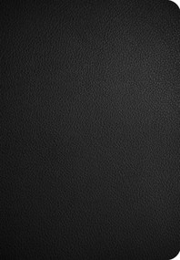 CSB Personal Size Giant Print Bible, Optimal Type, Digital Study Edition, Black Genuine Leather by CSB Bibles by Holman, 9798384553038