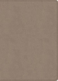 KJV Single-Column Wide-Margin Bible, Sand LeatherTouch by Holman Bible Publishers, 9798384553151