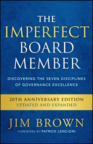 The Imperfect Board Member by Jim Brown, 9781394336548