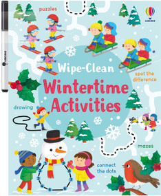 Wipe-Clean Wintertime Activities by Kirsteen Robson, Manuela Berti, 9781836054863