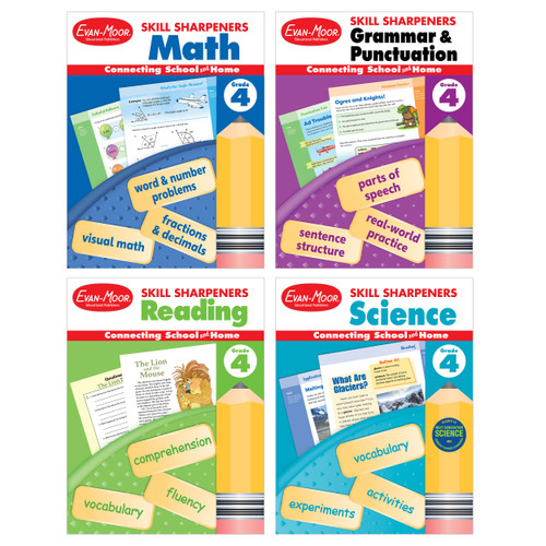 Learning At Home Bundle, Grade 4 by Evan-Moor Educational Publishers, 9781645141211