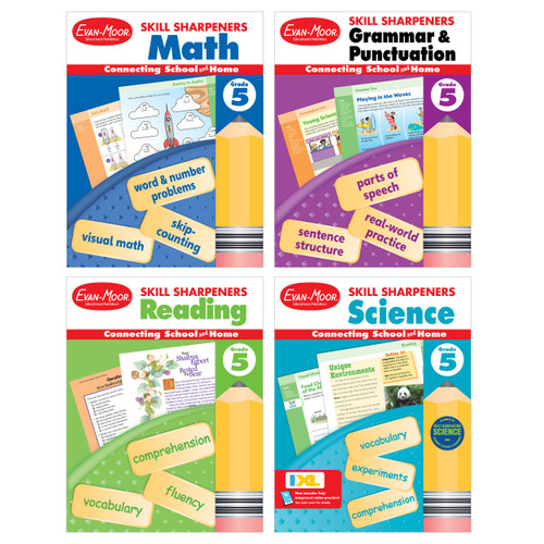 Learning At Home Bundle, Grade 5 by Evan-Moor Educational Publishers, 9781645141228
