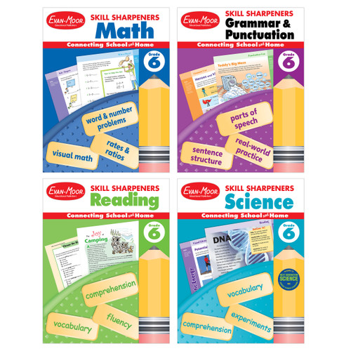 Learning At Home Bundle, Grade 6 by Evan-Moor Educational Publishers, 9781645141235