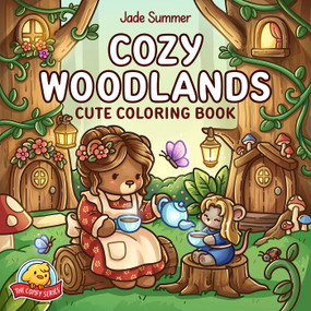 Cozy Woodlands (Cute Coloring Book) by Jade Summer, 9798217186501