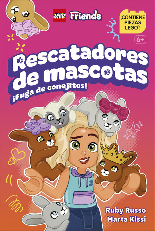 LEGO Friends Rescatadoras de mascotas: ¡Fuga de conejitos! (Pet Rescuers: Bunny Breakout!) (Spanish Edition) by Ruby Russo, 9798217316472