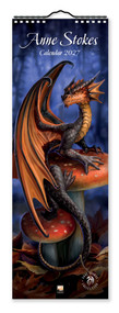 Anne Stokes Slim Calendar 2027 (Art Calendar) by Flame Tree Studio, 9781806941568