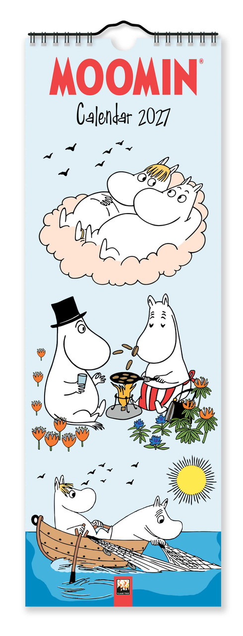 Moomin Slim Calendar 2027 (Art Calendar) by Flame Tree Studio, 9781806941575