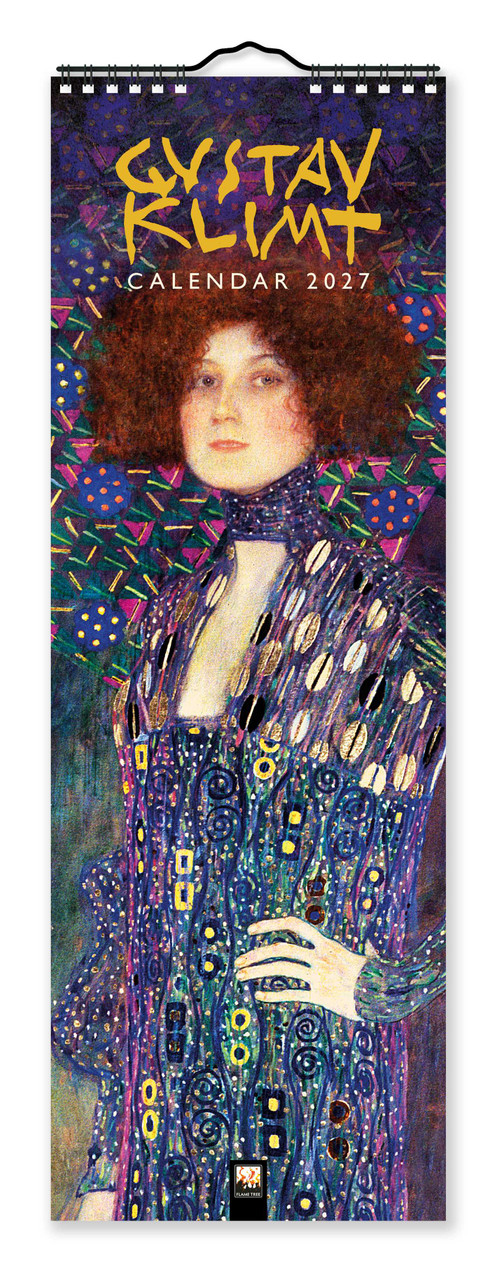 Gustav Klimt Slim Calendar 2027 (Art Calendar) by Flame Tree Studio, 9781806941582
