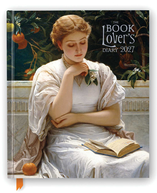 The Book Lover's Diary 2027 Desk Diary Planner - Week to View, Illustrated throughout by Flame Tree Studio, 9781806941698