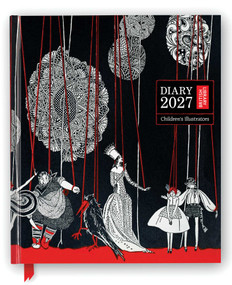 British Library: Children's Illustrators 2027 Desk Diary Planner - Week to View, Illustrated throughout by Flame Tree Studio, 9781806941728
