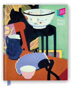 National Galleries of Scotland 2027 Desk Diary Planner - Week to View, Illustrated throughout by Flame Tree Studio, 9781806941735