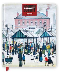 Lowry 2027 Desk Diary Planner - Week to View, Illustrated throughout by Flame Tree Studio, 9781806941742