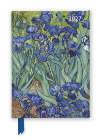 Vincent van Gogh: Irises 2027 Luxury Diary Planner - Page to View with Notes by Flame Tree Studio, 9781806941766