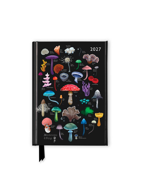 Anna Stead: Mushrooms & Fungi 2027 Luxury Pocket Diary Planner - Week to View by Flame Tree Studio, 9781806941841