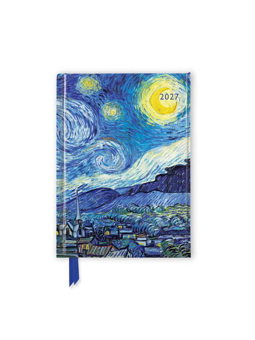 Vincent van Gogh: The Starry Night 2027 Luxury Pocket Diary Planner - Week to View by Flame Tree Studio, 9781806941919