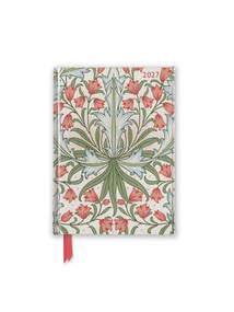 William Morris Gallery: Harebell 2027 Luxury Pocket Diary Planner - Week to View by Flame Tree Studio, 9781806941964