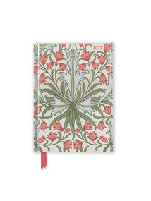William Morris Gallery: Harebell 2027 Luxury Pocket Diary Planner - Week to View by Flame Tree Studio, 9781806941964