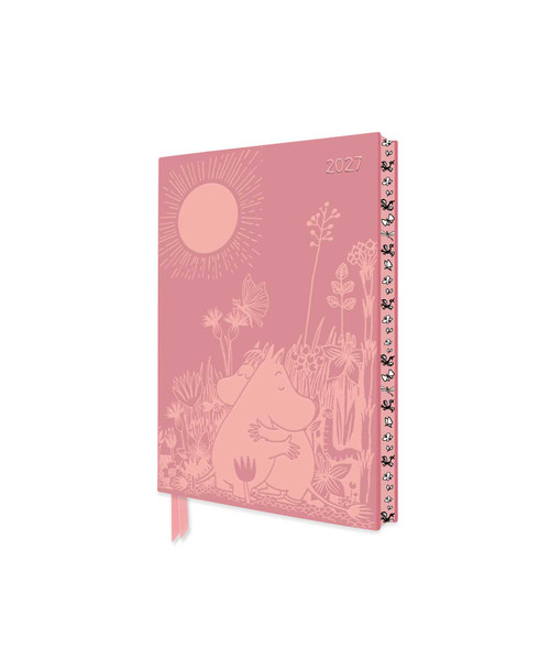 Moomin Love 2027 Pocket Artisan Art Vegan Leather Diary - Week to View by Flame Tree Studio, 9781806942114