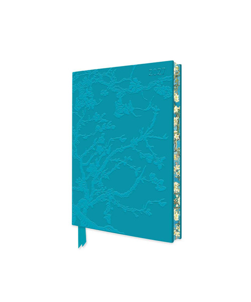 Vincent van Gogh: Almond Blossom 2027 Pocket Artisan Art Vegan Leather Diary - Week to View by Flame Tree Studio, 9781806942138
