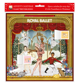 Royal Ballet Advent Calendar (with stickers) by Flame Tree Studio, 9781806942244