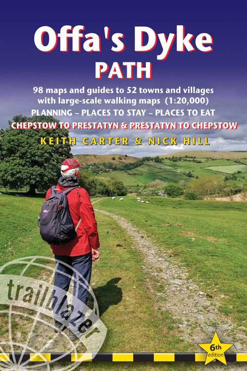 Offa's Dyke Path (British Walking Guide: Planning, Places to Stay, Places to Eat; Includes 98 Large-scale Walking Maps) - 9781912716425 by Keith Carter, Nick Hill, 9781912716425