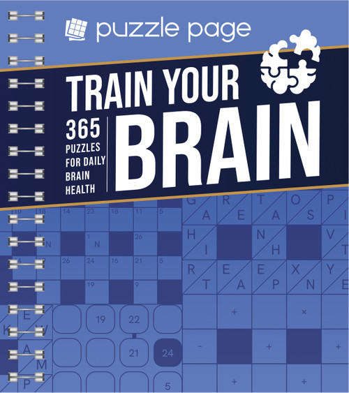 Train Your Brain (365 Puzzles for Brain Health) by Parragon Books, 9798890195401