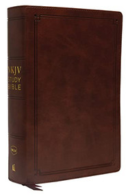 NKJV Study Bible, Leathersoft, Brown, Comfort Print (The Complete Resource for Studying God's Word) by Thomas Nelson, 9780785220589