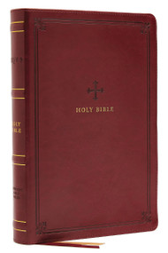 NRSV, Catholic Bible, Standard Personal Size, Leathersoft, Red, Comfort Print (Holy Bible) by Catholic Bible Press, 9780785230533