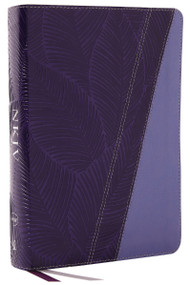 NKJV Study Bible, Leathersoft, Purple, Full-Color, Thumb Indexed, Comfort Print (The Complete Resource for Studying God's Word) by Thomas Nelson, 9781400335374