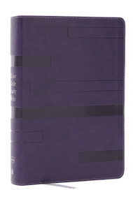 Color Code Study Bible, Revealing God's Truth Color by Color (NKJV, Purple Leathersoft, Red Letter, Thumb Indexed) by Thomas Nelson, 9781400341429