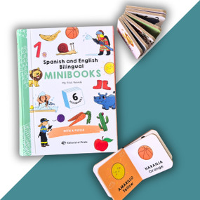 Spanish and English Bilingual Minibooks - My First Words by Editorial El Pirata, Editorial El Pirata, Pam López, Pam López, 9788419898883