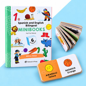 Spanish and English Bilingual Minibooks - My First Words by Editorial El Pirata, Editorial El Pirata, Pam López, Pam López, 9788419898883