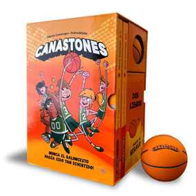 Estuche Canastones: 2 libros + pelota / The Super Hoopers Book Set: 2 books + basketball ball by Alberto Casamayor, Pepe Palma, Josep "Kako" Carrasco, 9788419898920