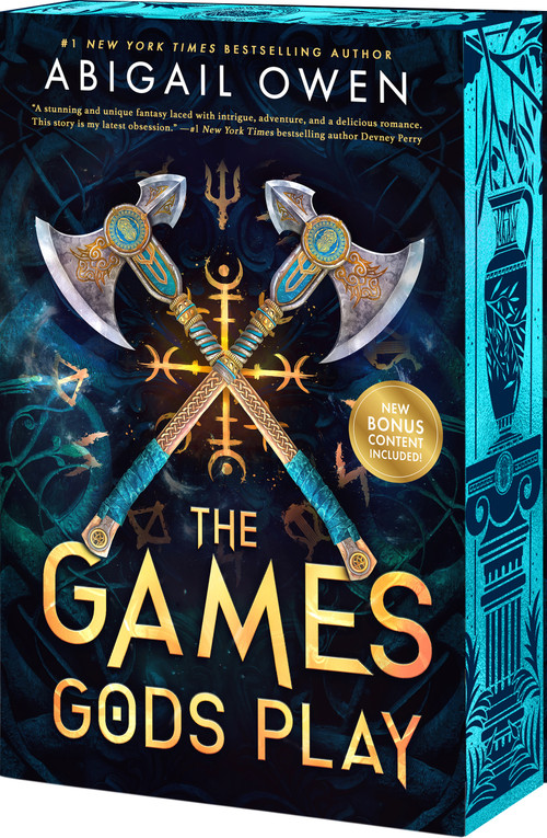 The Games Gods Play (An Enemies-to-Lovers Greek Gods Romantasy) by Abigail Owen, 9781682817575
