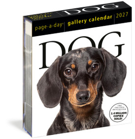 Dog Page-A-Day® Gallery Calendar 2027 (An Elegant Canine Celebration) by Workman Calendars, 9781523533336