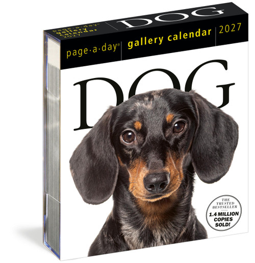 Dog Page-A-Day® Gallery Calendar 2027 (An Elegant Canine Celebration) by Workman Calendars, 9781523533336