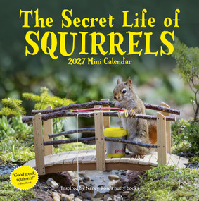 Secret Life of Squirrels Mini Calendar 2027 (Mini Scenes, Mega Cuteness) by Nancy Rose, Workman Calendars, 9781523533855
