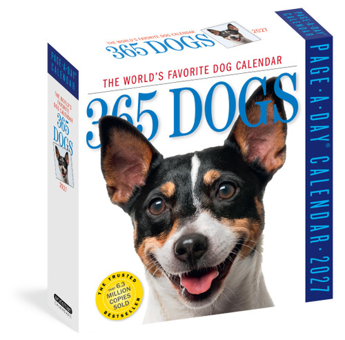 365 Dogs Page-A-Day® Calendar 2027 (The World's Favorite Dog Calendar) by Workman Calendars, 9781523533862