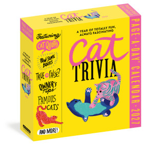 Cat Trivia Page-A-Day® Calendar 2027 (Cat Quotes, Paw-some Books, True or False, Owner's Tips, Famous Cats, Know Your Breeds, and More!) by Workman Calendars, 9781523534227