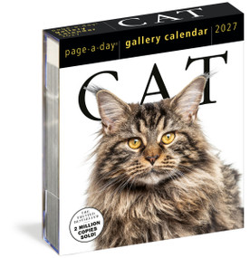 Cat Page-A-Day® Gallery Calendar 2027 (A Delightful Gallery of Cats for Your Desktop) by Workman Calendars, 9781523534333