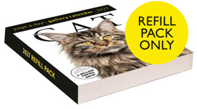 Cat Page-A-Day® Gallery Calendar Refill Pack 2027 (A Delightful Gallery of Cats for Your Desktop) by Workman Calendars, 9781523534609