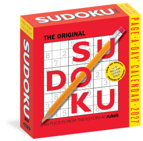 Original Sudoku Page-A-Day® Calendar 2027 (365 Puzzles from the Experts at Nikoli) by Editors of Nikoli Publishing, Workman Calendars, 9781523534661