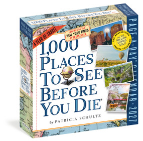 1,000 Places to See Before You Die Page-A-Day® Calendar 2027 (A Year of Travel) by Patricia Schultz, Workman Calendars, 9781523534753