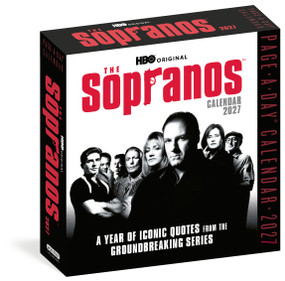 The Official Sopranos Page-A-Day® Calendar 2027 (A Year of Iconic Quotes from the Groundbreaking Series) by HBO, Workman Calendars, 9781523535163