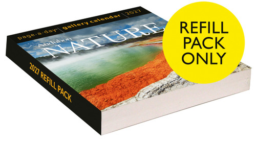 Audubon Nature Page-A-Day® Gallery Calendar Refill Pack 2027 by National Audubon Society, Workman Calendars, 9781523535187